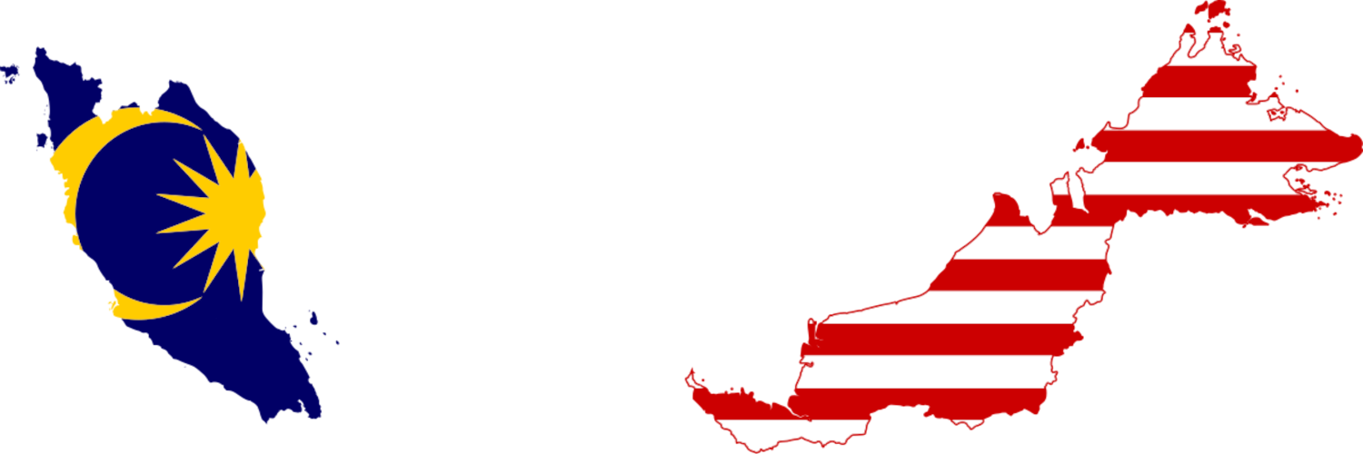 Malaysia Flag Map