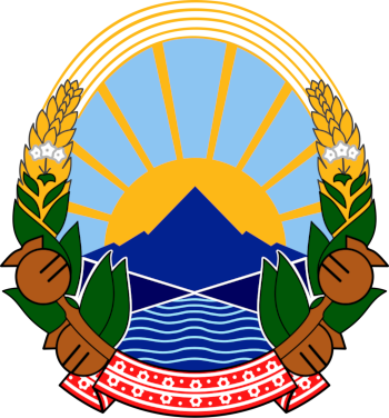 North Macedonia Coat of Arms