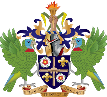 Saint Lucia Coat of Arms