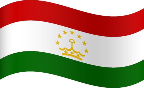 Tajikistan Flag